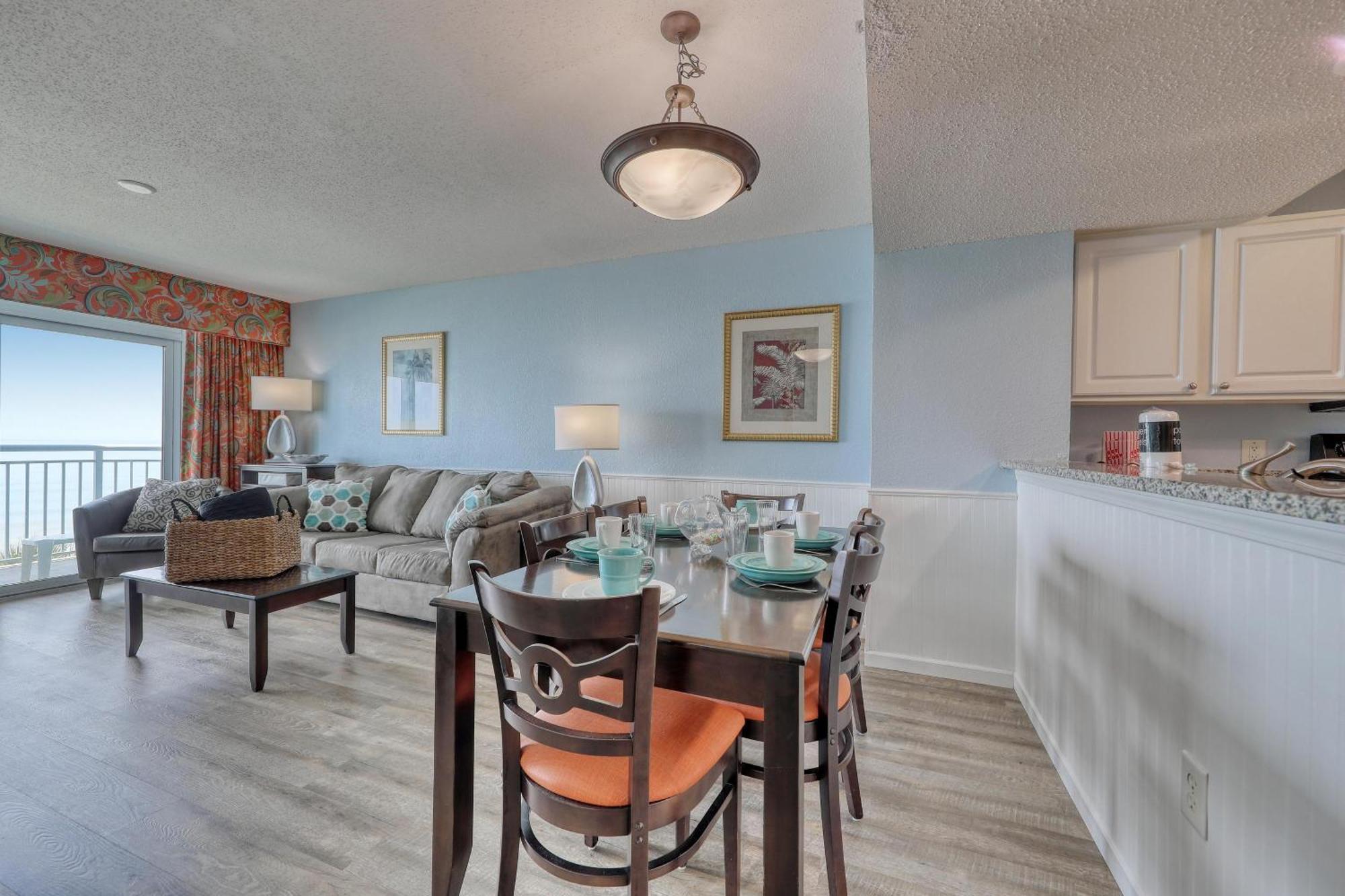 默特尔比奇2007 S Ocean Blvd, 0406 - Ocean Front Sleeps 10别墅 外观 照片