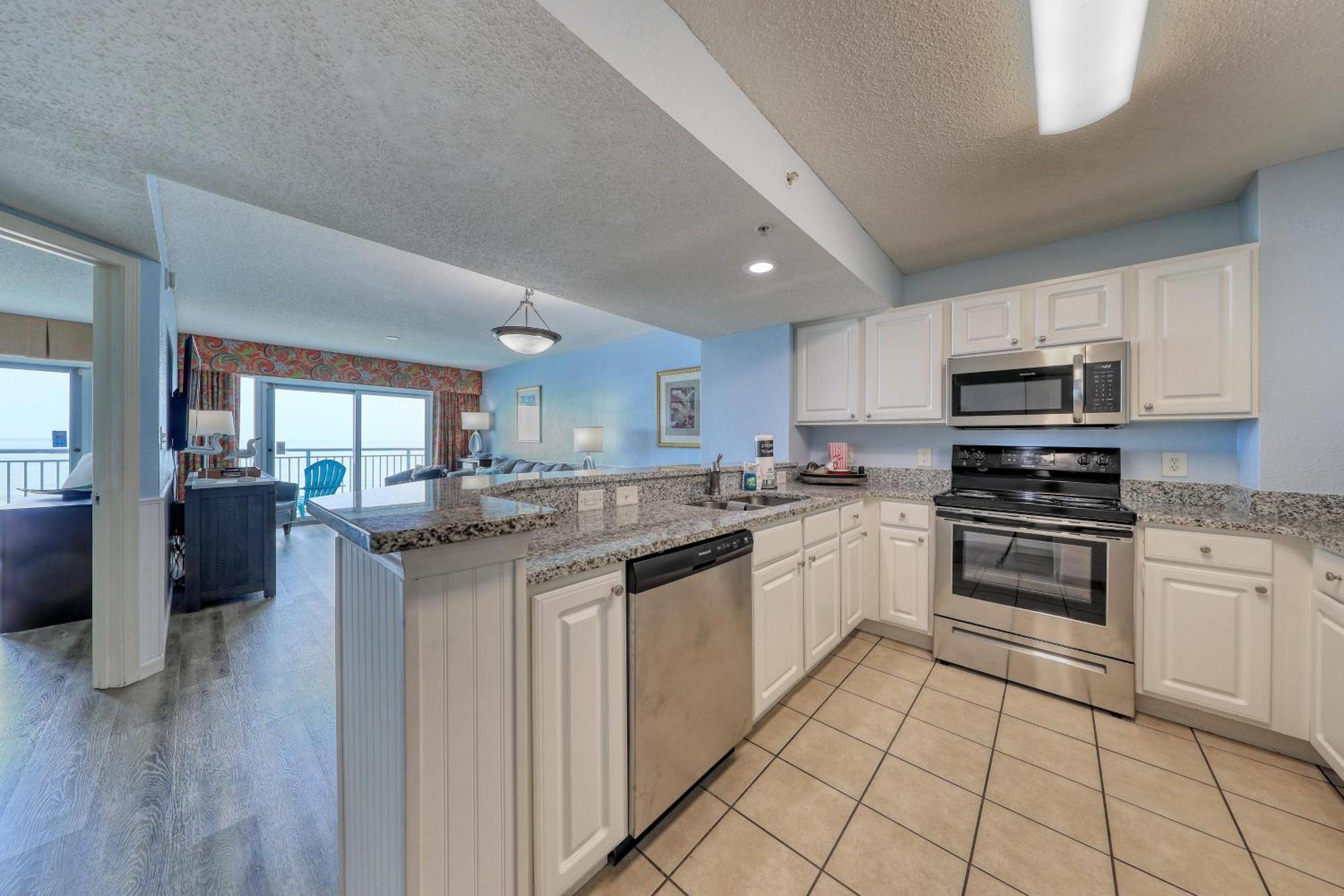 默特尔比奇2007 S Ocean Blvd, 0406 - Ocean Front Sleeps 10别墅 外观 照片